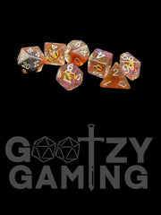 Fixed Eye - Plastic Standard 7 Dice Set - D&D Dice - Gootzy Gaming