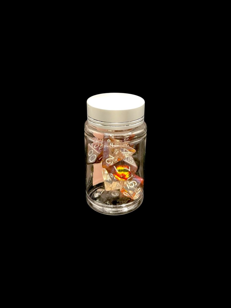 Fixed Eye - Plastic Standard 7 Dice Set - D&D Dice - Gootzy Gaming