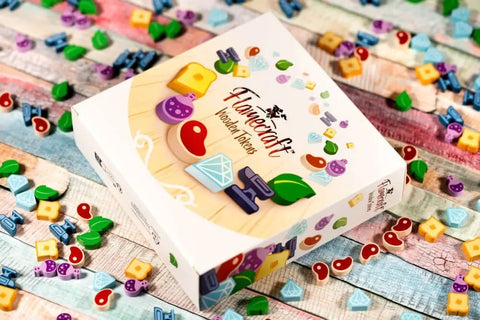 Flamecraft: Wooden Resource Tokens (2nd Edition) - Gootzy Gaming