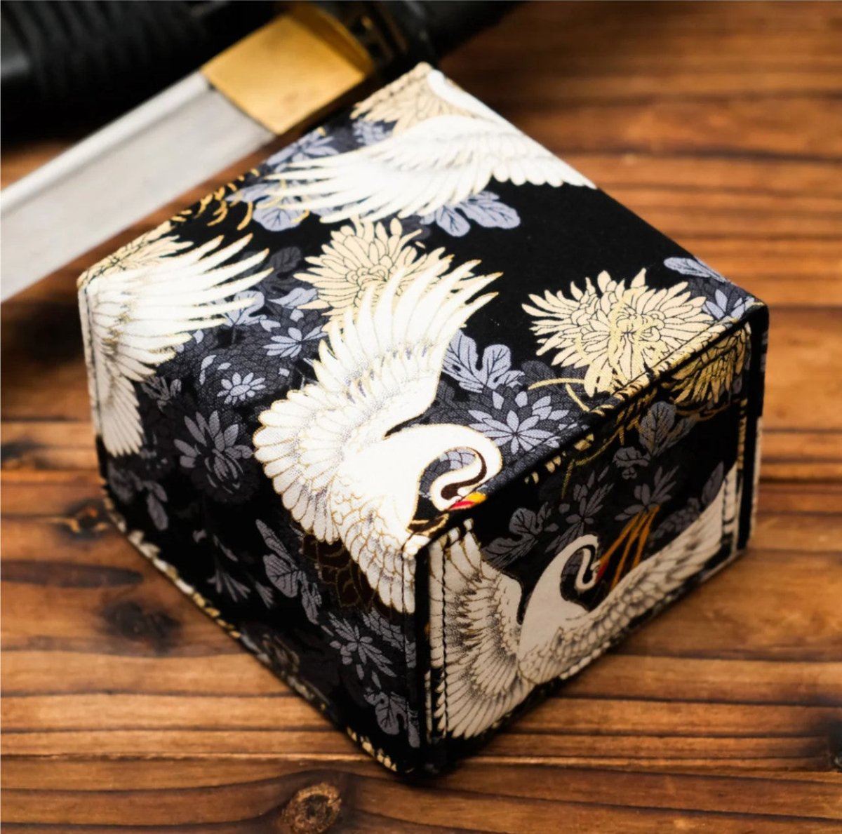 Geisha Deckimono - Midnight Crane - Gootzy Gaming
