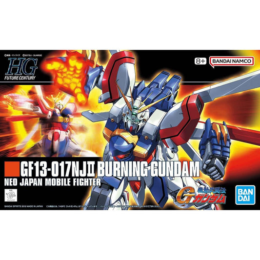 GF13 - 017NJII Burning Gundam - Neo Japan Mobile Fighter - Gunpla - Gootzy Gaming