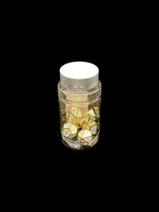 Gilded Teacup - Metal 7 Dice Set - D&D Dice - Gootzy Gaming