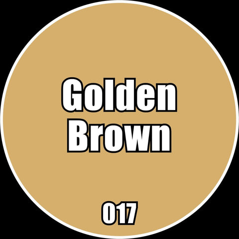 Golden Brown - Premium Matte Acrylic Miniatures Paint - Monument Hobbies - 22 mL Dropper Bottle - Gootzy Gaming