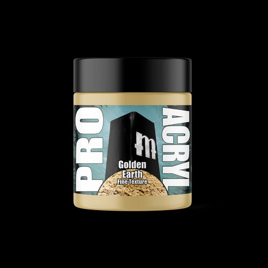 Golden Earth (Fine) - Ground Texture Paste - Monument Hobbies - 120 mL Container - Gootzy Gaming