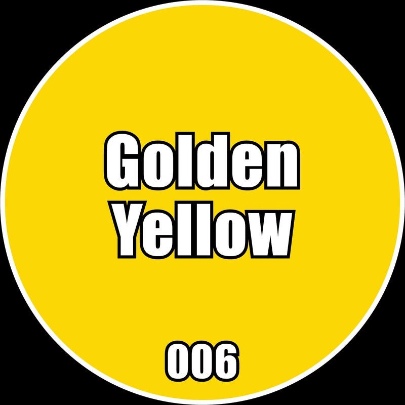 Golden Yellow - Premium Matte Acrylic Miniatures Paint - Monument Hobbies - 22 mL Dropper Bottle - Gootzy Gaming
