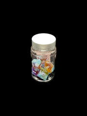 Gothic Swirl Duality - Plastic Standard 7 Dice Set - D&D Dice - Gootzy Gaming