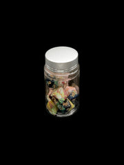 Gothic Swirl Riches - Plastic Standard 7 Dice Set - D&D Dice - Gootzy Gaming
