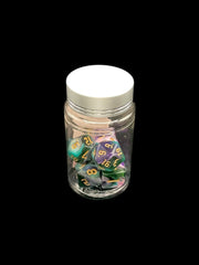Gothic Swirl Stormcloud - Plastic Standard 7 Dice Set - D&D Dice - Gootzy Gaming