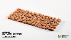 Grass Tufts - Autumn Shrubs - Gamers Grass - 75x Self Adhesives - Gootzy Gaming