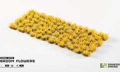 Grass Tufts - Broom Flowers - Gamers Grass - 75x Self Adhesives - Gootzy Gaming