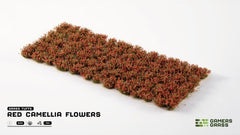 Grass Tufts - Camellia Flowers - Gamers Grass - 75x Self Adhesives - Gootzy Gaming