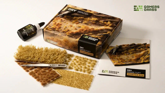 Grass Tufts - Dry Box Set - Gamers Grass - Starter Box - Gootzy Gaming