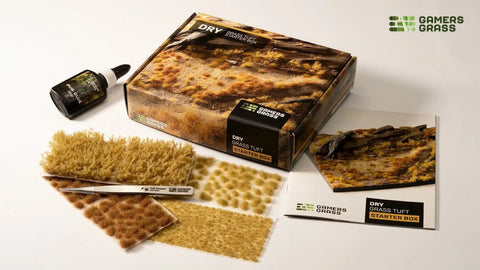 Grass Tufts - Dry Box Set - Gamers Grass - Starter Box - Gootzy Gaming