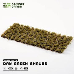 Grass Tufts - Dry Green Shrubs - Gamers Grass - 75x Self Adhesives - Gootzy Gaming