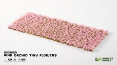 Grass Tufts - Pink Orchid Tiny Flowers - Gamers Grass - 370x Self Adhesives - Gootzy Gaming