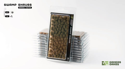 Grass Tufts - Swamp Shrubs - Gamers Grass - 75x Self Adhesives - Gootzy Gaming