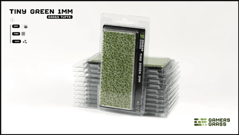 Grass Tufts - Tiny Green - Gamers Grass - 500x Self Adhesives - Gootzy Gaming