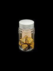 Great Gears - Metal 7 Dice Set - D&D Dice - Gootzy Gaming