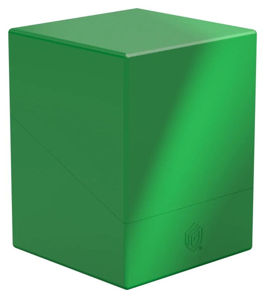 Green - Boulder 100+ Solid Deck Box - Gootzy Gaming