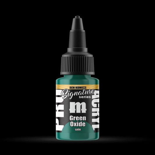 Green Oxide - Premium Satin Acrylic Miniatures Paint - Monument Hobbies - 22 mL Dropper Bottle - Gootzy Gaming