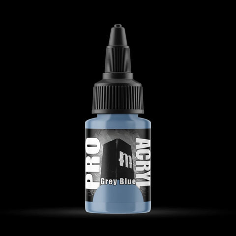 Grey Blue - Premium Matte Acrylic Miniatures Paint - Monument Hobbies - 22 mL Dropper Bottle - Gootzy Gaming