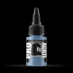Grey Blue - Premium Matte Acrylic Miniatures Paint - Monument Hobbies - 22 mL Dropper Bottle - Gootzy Gaming