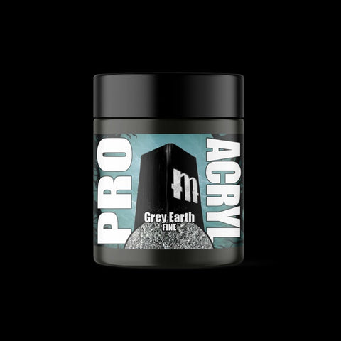 Grey Earth (Fine) - Ground Texture Paste - Monument Hobbies - 120 mL Container - Gootzy Gaming