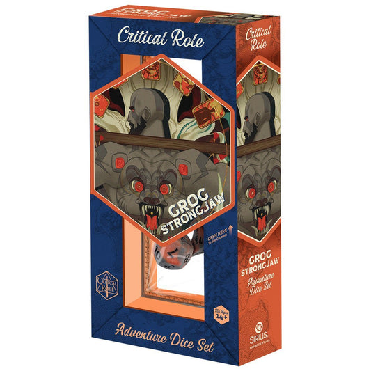 Grog Strongjaw - Critical Role: Vox Machina - Adventure Dice Set - Gootzy Gaming