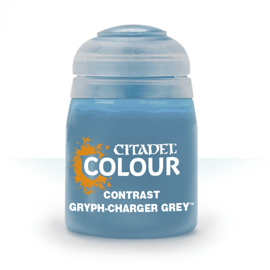 Gryph - Charger Grey - Contrast Acrylic Miniatures Paint - Citadel Colour - 18 mL - Gootzy Gaming