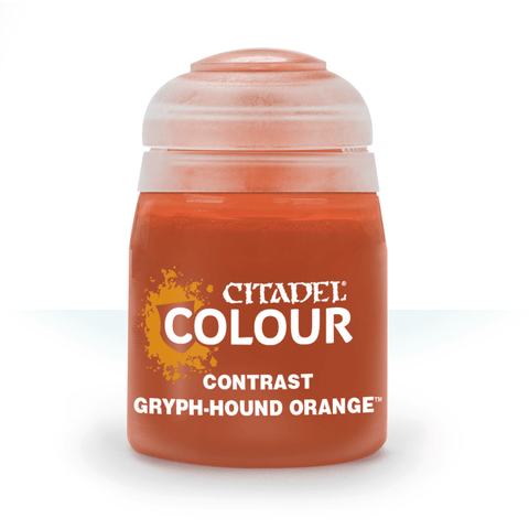 Gryph - Hound Orange - Contrast Acrylic Miniatures Paint - Citadel Colour - 18 mL - Gootzy Gaming