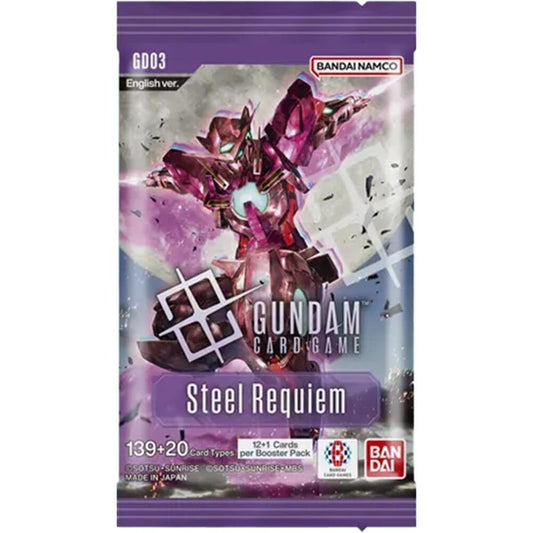 Gundam: Steel Requiem (GD - 03) Individual Booster Pack - Gootzy Gaming