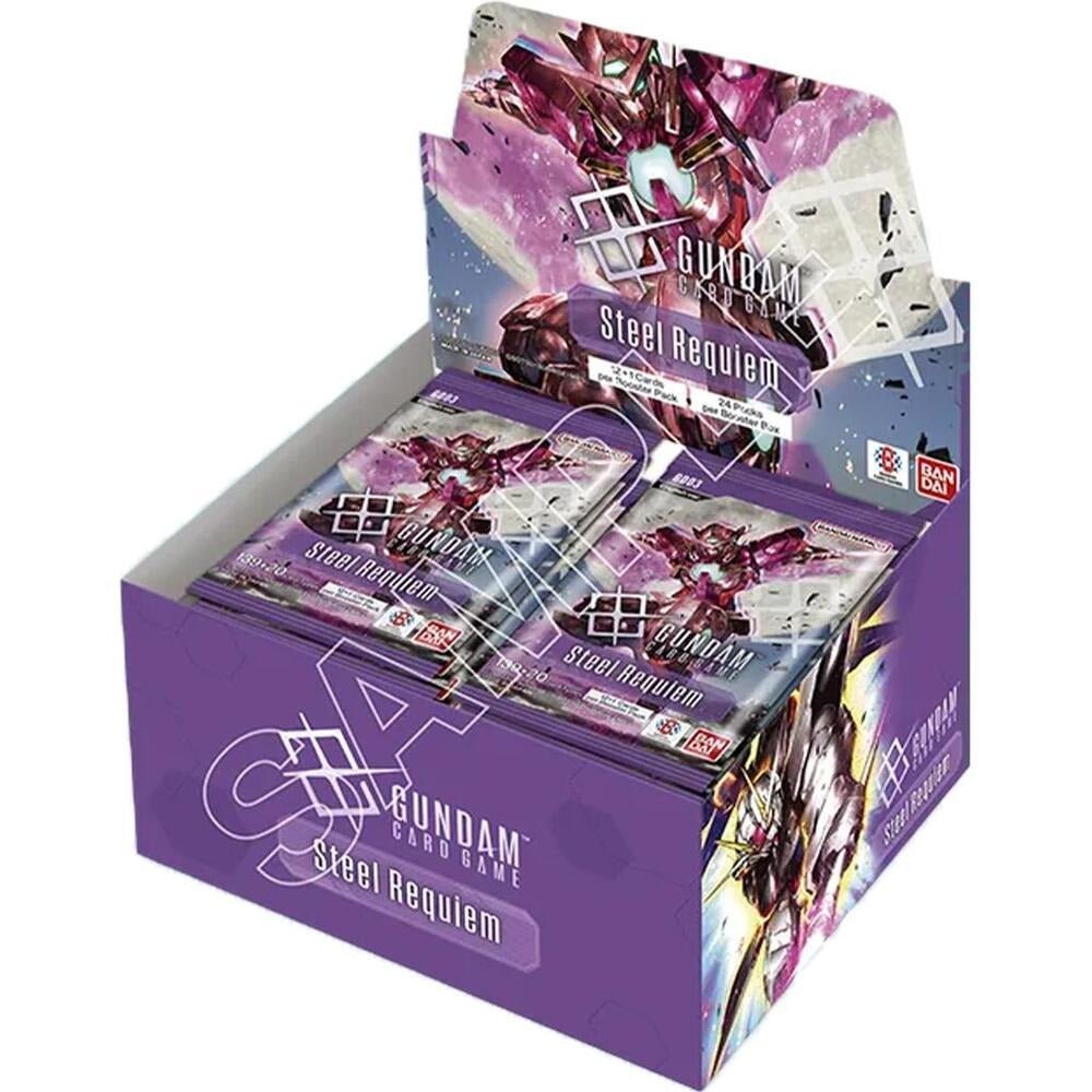 Gundam: Steel Requiem (GD - 03) Sealed Booster Box - Gootzy Gaming