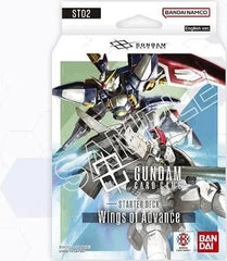 Gundam: Wings of Advance Starter Deck (ST02) - In Store Only. Limits Apply. - Gootzy Gaming
