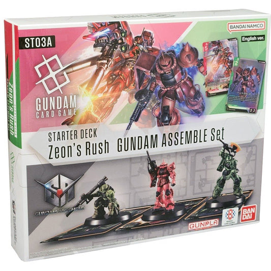 Gundam: Zeon's Rush Gundam Assemble (ST03A) - In Store Only. Limits Apply. - Gootzy Gaming