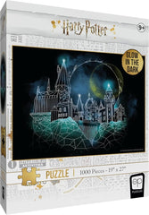 Harry Potter - Magic of Hogwarts 1000 Piece Glow in the Dark Puzzle - Gootzy Gaming