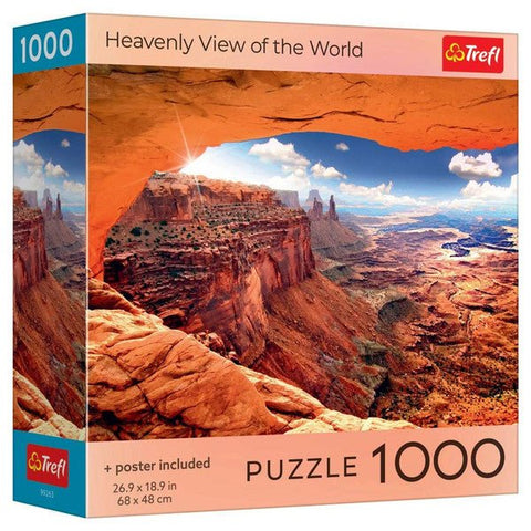 Heavenly View of the World 1000 Piece Puzzle - Gootzy Gaming
