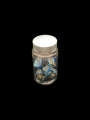 Hollidaysburg Blue - Plastic Standard 7 Dice Set - D&D Dice - Gootzy Gaming