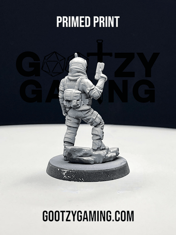 Hunter Securities: Fireteam Beta MCV Pilot 1 - Arsenal Official Miniature - SkullForge Studios - Gootzy Gaming