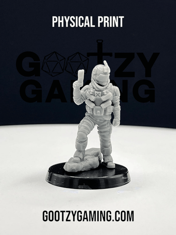 Hunter Securities: Fireteam Beta MCV Pilot 1 - Arsenal Official Miniature - SkullForge Studios - Gootzy Gaming