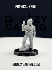 Hunter Securities: Fireteam Beta MCV Pilot 1 - Arsenal Official Miniature - SkullForge Studios - Gootzy Gaming