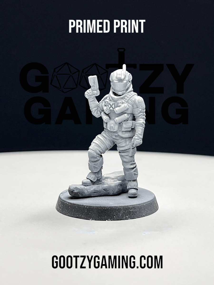 Hunter Securities: Fireteam Beta MCV Pilot 1 - Arsenal Official Miniature - SkullForge Studios - Gootzy Gaming