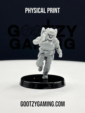 Hunter Securities: Fireteam Beta Rampart 1 - Arsenal Official Miniature - SkullForge Studios - Gootzy Gaming