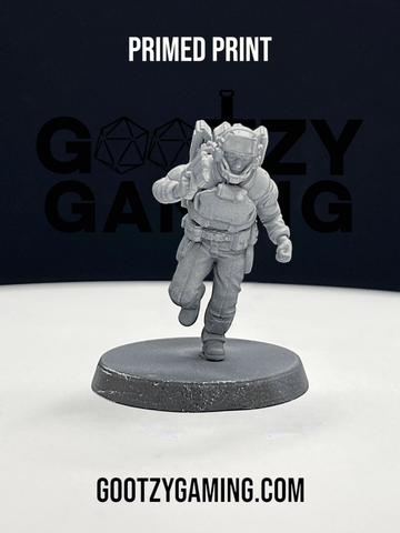 Hunter Securities: Fireteam Beta Rampart 1 - Arsenal Official Miniature - SkullForge Studios - Gootzy Gaming