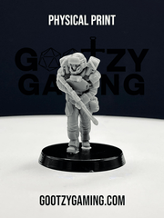 Hunter Securities: Fireteam Beta Sniper 1 - Arsenal Official Miniature - SkullForge Studios - Gootzy Gaming