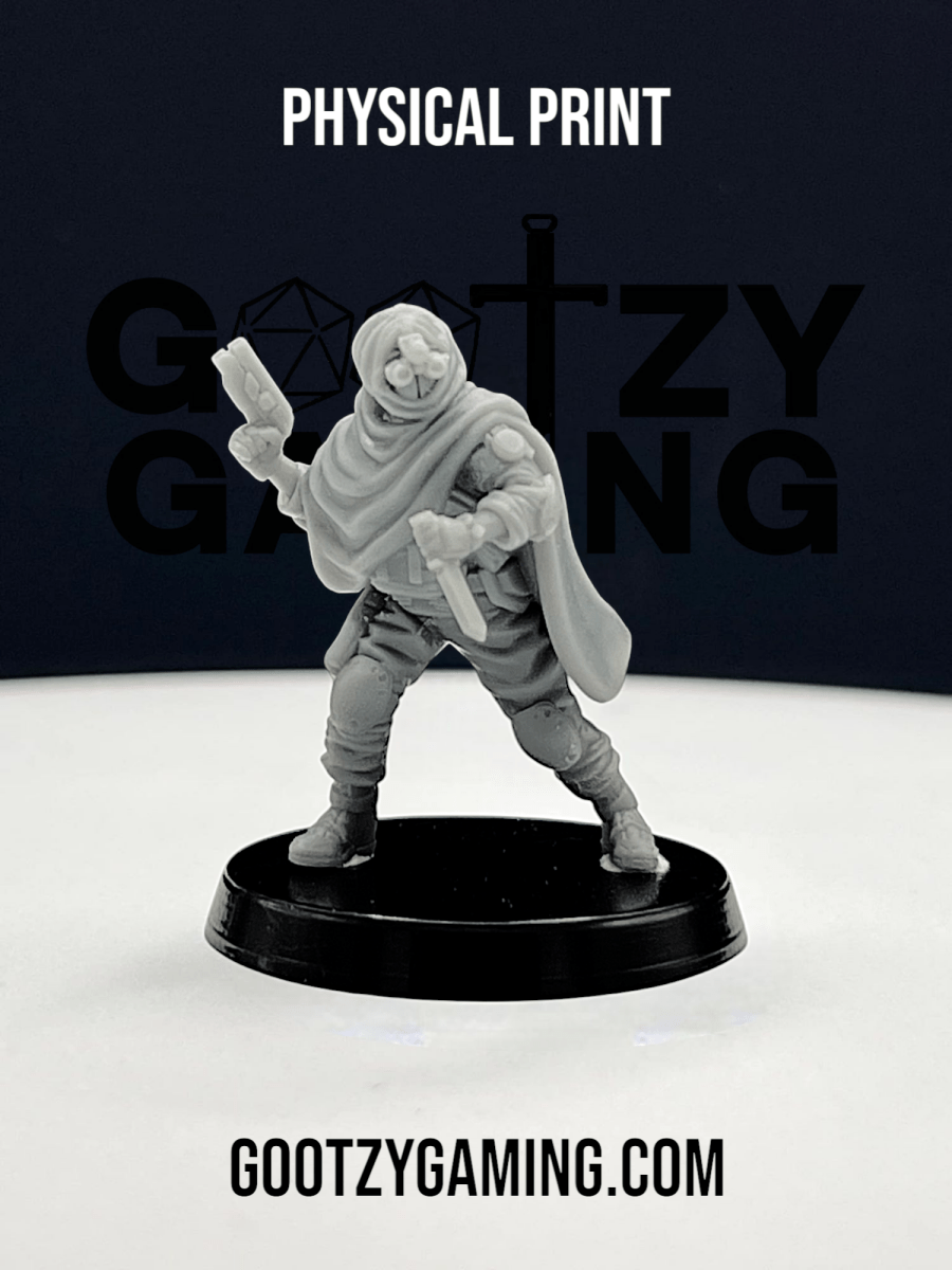 Hunter Securities: Hacker 1 - Arsenal Official Miniature - Skull Forge Studios - Gootzy Gaming