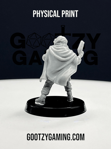 Hunter Securities: Hacker 1 - Arsenal Official Miniature - Skull Forge Studios - Gootzy Gaming