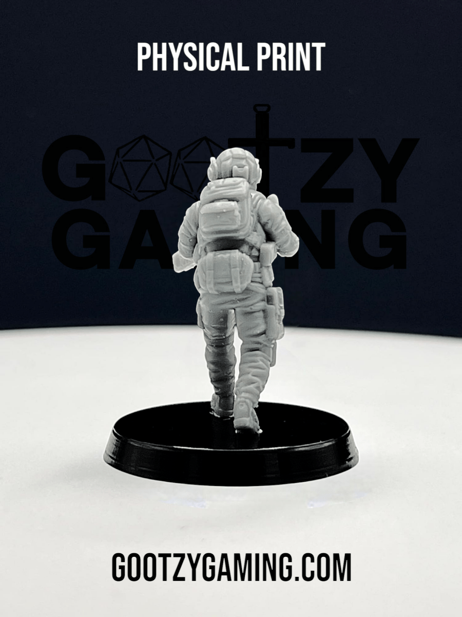 Hunter Securities: Marksman / Sniper 1 - Arsenal Official Miniature - Skull Forge Studios - Gootzy Gaming