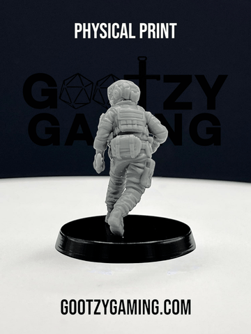 Hunter Securities: MCV Pilot 1 - Arsenal Official Miniature - Skull Forge Studios - Gootzy Gaming