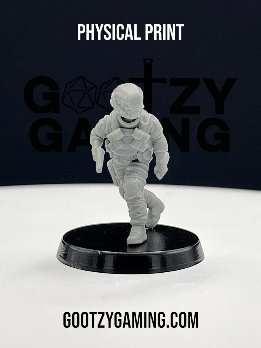 Hunter Securities: MCV Pilot 1 - Arsenal Official Miniature - Skull Forge Studios - Gootzy Gaming