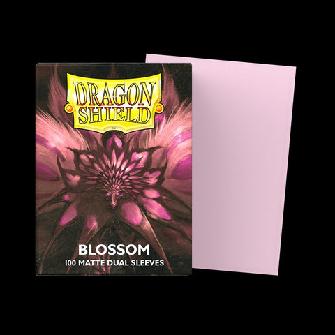 Dragon Shield Dual Matte Card Sleeves - Blossom (Pastel Pink)